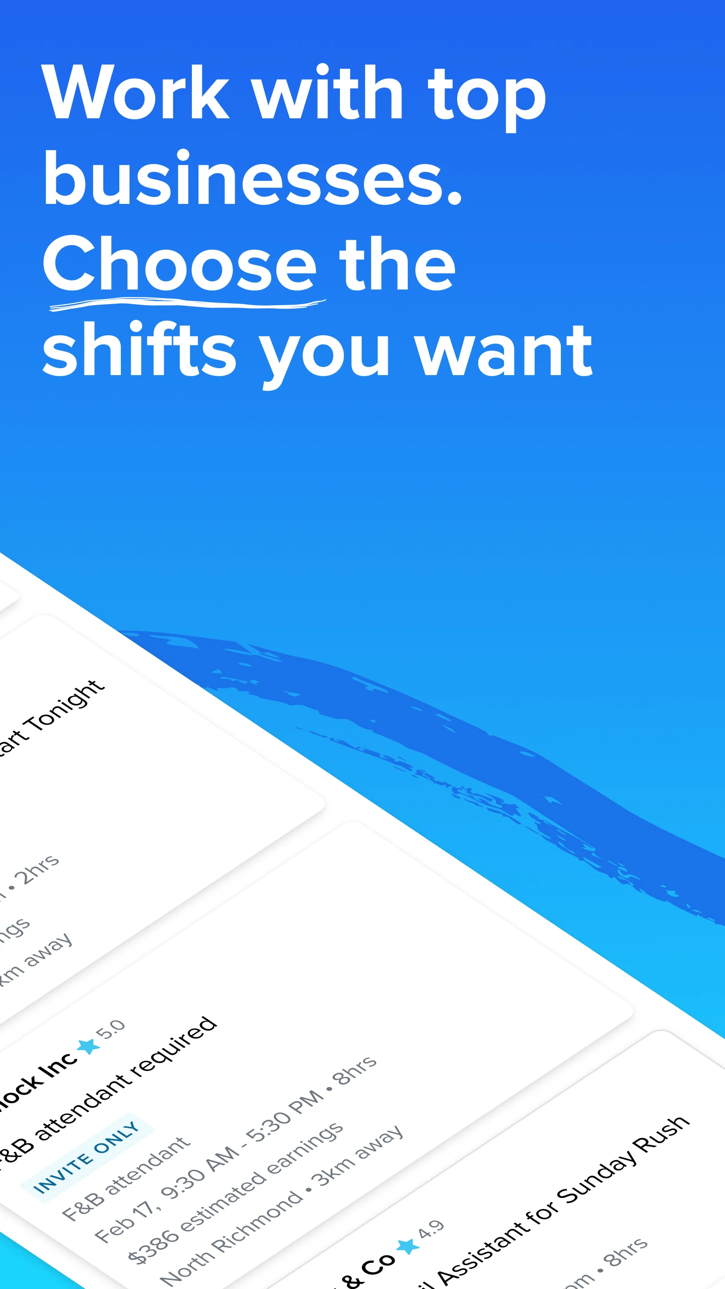 Sidekicker: Worker app screenshot